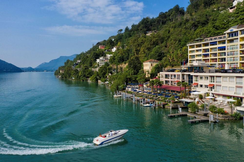 Swiss Diamond Hotel & Spa Morcote Esterno foto Lake Lugano